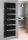 Aqualine Mili fürdőszobai radiátor 600x1798 matt fekete DC656T