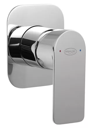 Aqualine Daphne 1 irányú falbaépített zuhanycsaptelep, króm DH841