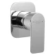Aqualine Daphne 1 irányú falbaépített zuhanycsaptelep, króm DH841