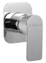 Aqualine Daphne 1 irányú falbaépített zuhanycsaptelep, króm DH841