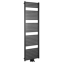   Aqualine Tondi fürdőszobai radiátor 45x169 cm, matt fekete DT446T