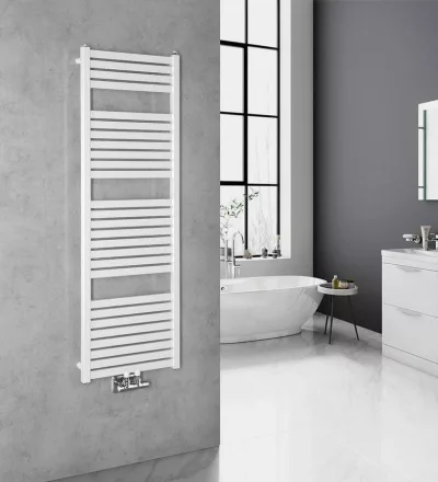 Aqualine Tondi fürdőszobai radiátor 45x133 cm, fehér DT470T