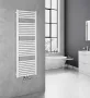 Aqualine Tondi fürdőszobai radiátor 45x133 cm, fehér DT470T