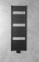 Aqualine Tondi fürdőszobai radiátor 45x133 cm, matt fekete DT476T