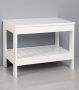 Aqualine ETIDE polcos állvány, alacsony 61x45x36 cm, matt fehér ET061