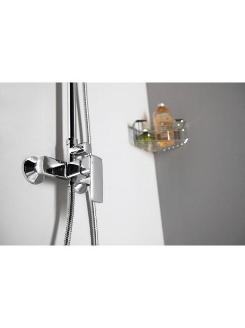 Aqualine Factor teleszkópos zuhanyoszlop csapteleppel, króm FC960