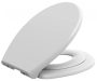 Aqualine Hidraulikus WC-ülőke gyerekbetéttel, duroplast, SoftClose, inox pánt, fehér FS125