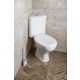 Aqualine Clifton sarok kombi WC vario kifolyású, tartállyal, ülőke nélkül FS1PK