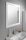 Aqualine Favolo keretes tükör 80x80 cm matt fehér FV080
