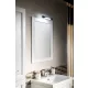 Aqualine Favolo keretes tükör 70x90 cm matt fehér FV090