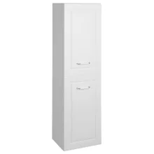   Aqualine Favolo állószekrény szennyestartóval 40x150x31 cm matt fehér FV160