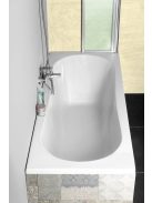 Aqualine Jizera akril fürdőkád 170x70 cm, fehér G1770