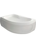 Aqualine CIDLINA akril kád 160x105x45 cm, bal, láb nélkül, G3615