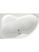 Aqualine CIDLINA akril kád 150x105x45 cm, bal, láb nélkül, G3618