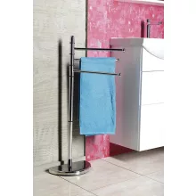   Aqualine Hibiscus álló törölközőtartó állány, króm HI31