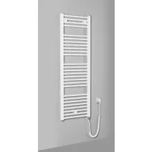  Aqualine Direct-e elektromos fürdőszobai radiátor fűtőpatronnal 45x132 cm, fehér ILE34T