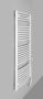Aqualine Orbit-e elektromos fürdőszobai radiátor fűtőpatronnal 60x132 cm, fehér ILEO36T