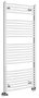 Aqualine Orbit íves fürdőszobai radiátor 600x1320 mm 795W, fehér ILO36T