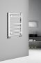 Aqualine Orbit íves fürdőszobai radiátor 500x640 mm 360W, fehér ILO65T