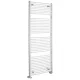 Aqualine Orbit íves fürdőszobai radiátor 750x1840 mm, fehér ILO87T