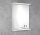 Aqualine Korin polcos tükör 60x70x12 cm LED világítással, fehér KO390S
