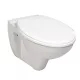 Aqualine Taurus kerámia fali WC 36,5x54,5 cm, fehér LC1582
