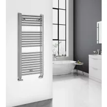   Aqualine Alya acél fürdőszobai radiátor 500x1100 mm, króm LLR102