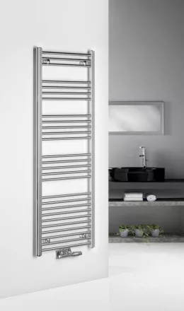 Aqualine Alya acél fürdőszobai radiátor 400x1600 mm, króm LLS309