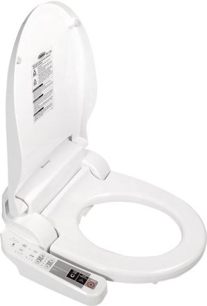Aqualine BLOOMING EKO lágy záródású elektronikus bidé vízmelegítéssel, fehér NB-1120D