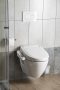 Aqualine BLOOMING EKO lágy záródású elektronikus bidé vízmelegítéssel, fehér NB-1120D
