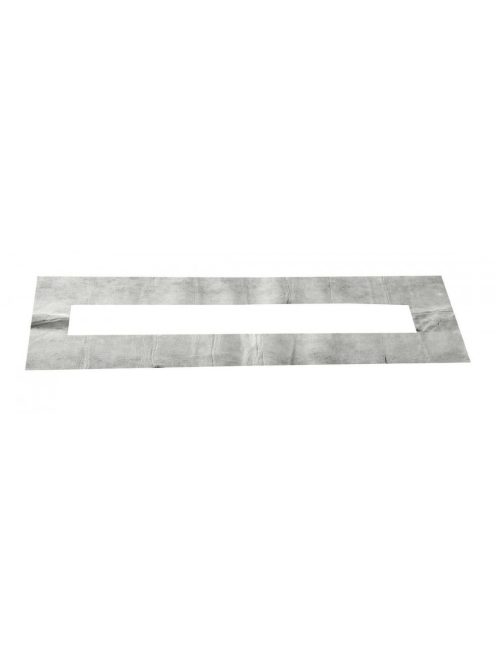 Aqualine Műanyag padlóösszefolyó inox ráccsal, 900x110 mm