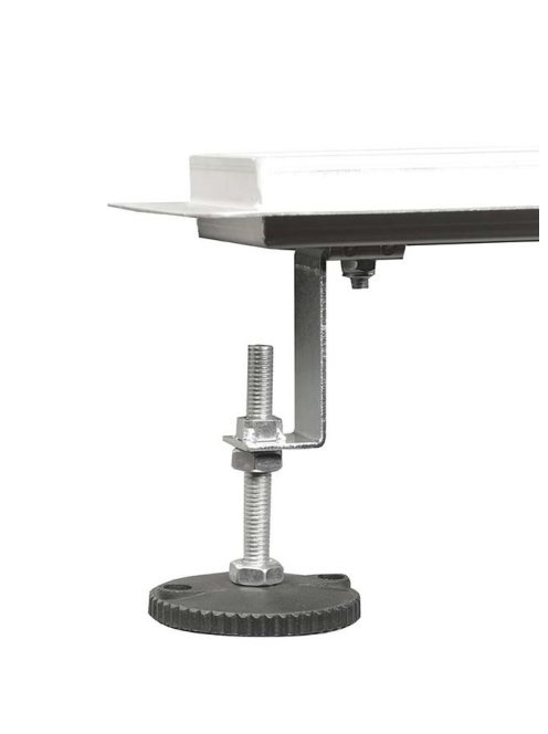 Aqualine Műanyag padlóösszefolyó inox ráccsal, 900x110 mm