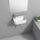 Aqualine Belle kerámia kézmosó 36x22 cm, fehér kivitelben