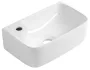 Aqualine Belle kerámia kézmosó 36x22 cm, fehér kivitelben