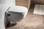 Aqualine Nera fali WC, beépíthető tartállyal, Soft Close ülőkével és nyomólappal, fehér NS952-SET5