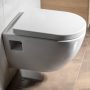Aqualine Nera Fali kerámia WC csésze 35,5x50 cm, ülőke nélkül, fehér NS952