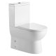 Aqualine Jalta monoblokk WC csésze tartállyal, vario kifolyású, RIMLESS, fehér PB103RW