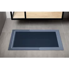 Aqualine fürdőszobai szőnyeg 50x80cm, kék PCD012