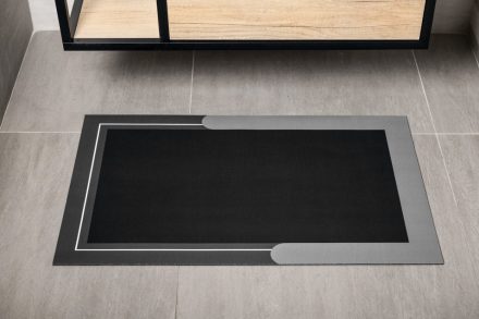 Aqualine fürdőszobai szőnyeg 50x80cm, szürke PCD014