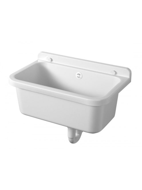 Aqualine Fali kiöntő 55x34cm, pvc, fehér PI5055
