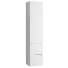   Aqualine Paneda magas fali szekrény 165x35 cm univerzális nyitási iránnyal, fehér PN165
