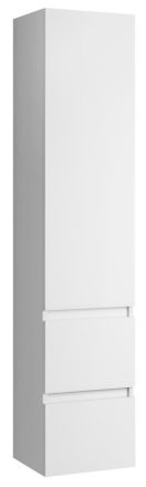 Aqualine Paneda magas fali szekrény 165x35 cm univerzális nyitási iránnyal, fehér PN165