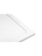 Aqualine Tecmi öntött márvány 90x90 zuhanytálca fehér PQ009