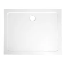   Aqualine Tecmi öntött márvány 120x90 zuhanytálca fehér PQ12090