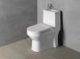 Aqualine WC ülőke lágy záródáú Hygie monoblokkos WC csészéhez, fehér PS104