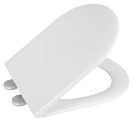 Aqualine Hygie Slim WC-ülőke SoftClose zsanérokkal fehér PS105
