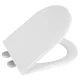 Aqualine Hygie Slim WC-ülőke SoftClose zsanérokkal fehér PS105