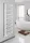 Aqualine Poseidon fürdőszobai acél radiátor 450x1540 mm, fehér PS415