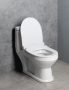 Aqualine Petit könnyen levehető polipropilén gyermek WC ülőke, fehér PT005