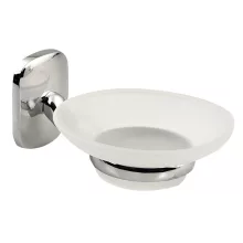 Aqualine RUMBA Szappantartó, tejüveg, RB102